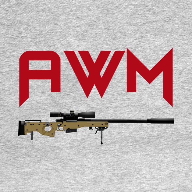 Sniper Rifle AWM by Aim For The Face